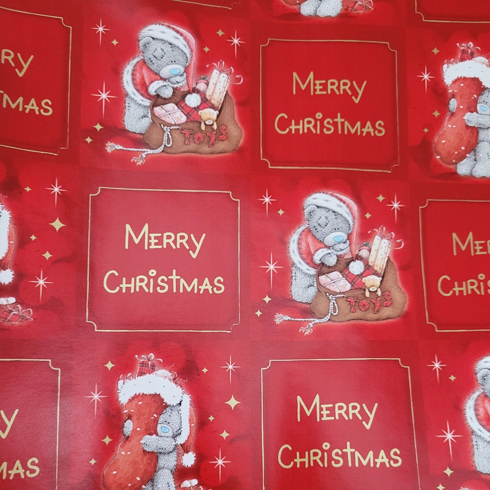 

Papier mikołaje do pakowania prezentów 70cmx2m 124