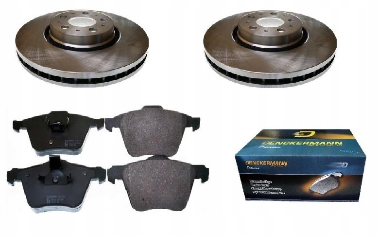 Kotouče Kostky Volvo XC90 Přední Sada 316 mm kola 16''