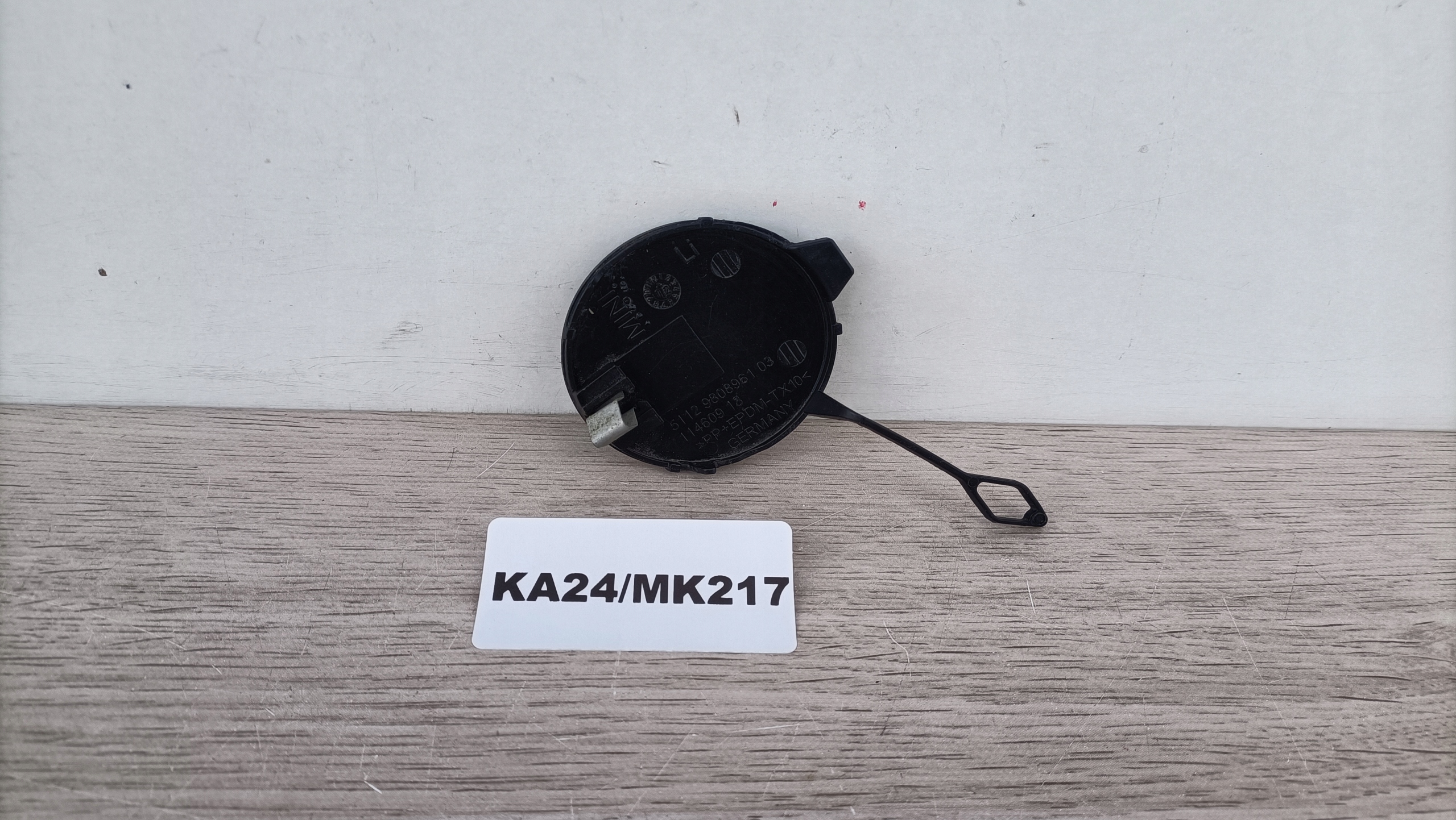 MINI COOPER R61 PACEMAN Capuchon couvercle crochet remorquage Pare choc Arrière Gauche KA24/MK217