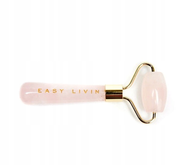 Easy Livin Mini Roller z růžového křemene Masážní a liftingový váleček na obličej