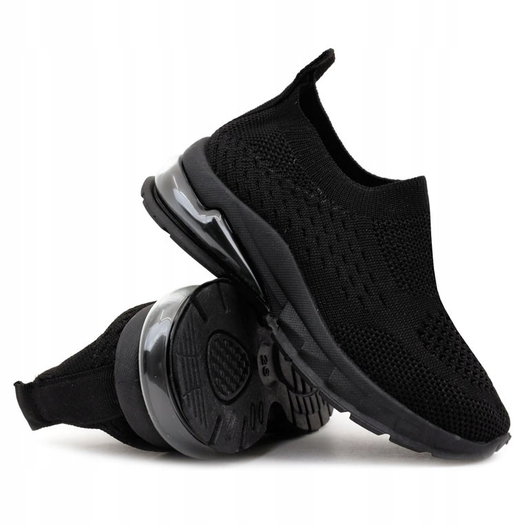 

Buty sportowe dziecięce wsuwane czarne