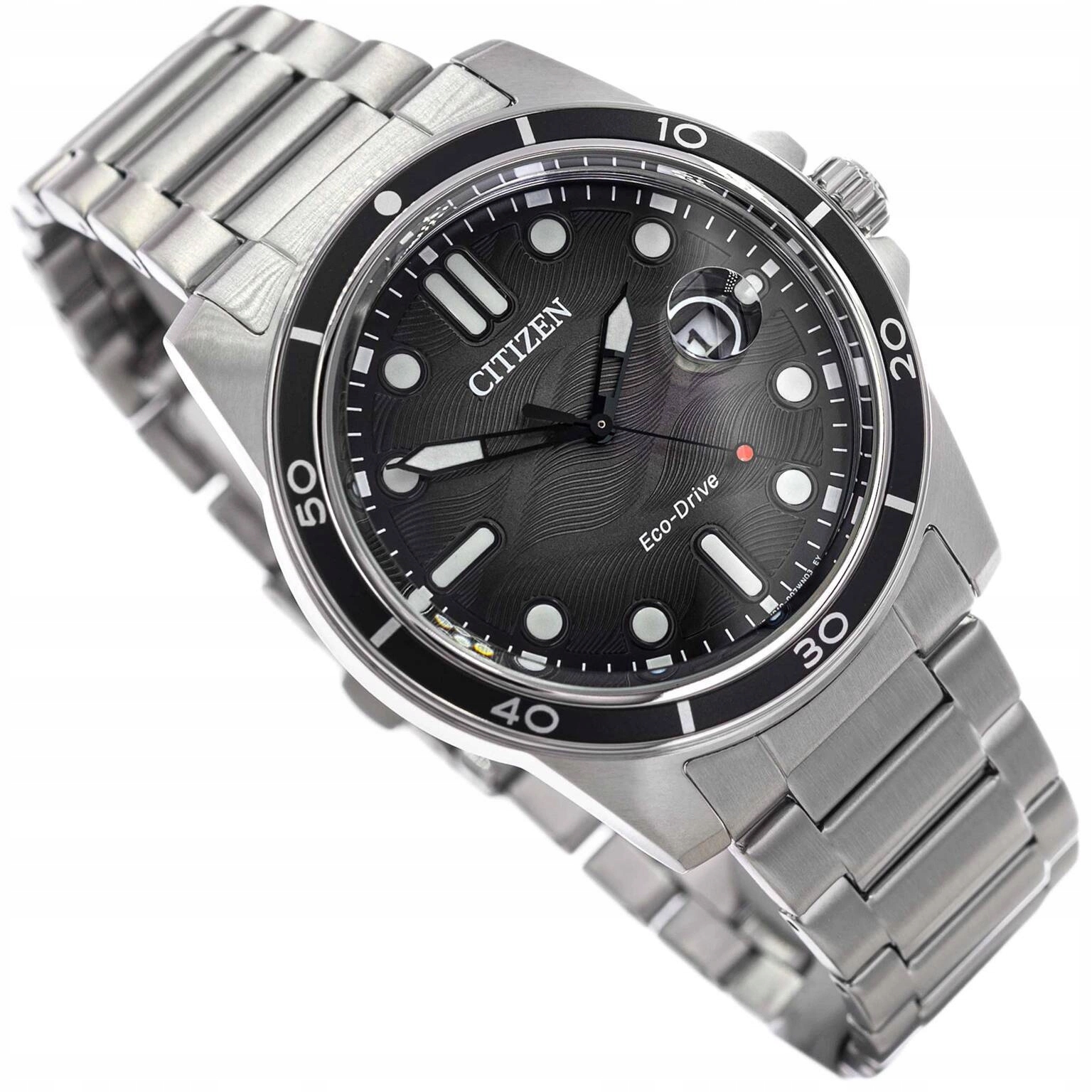 Pánské Hodinky Citizen AW1816-89E Eco-drive Marine Stříbrné Na Náramku