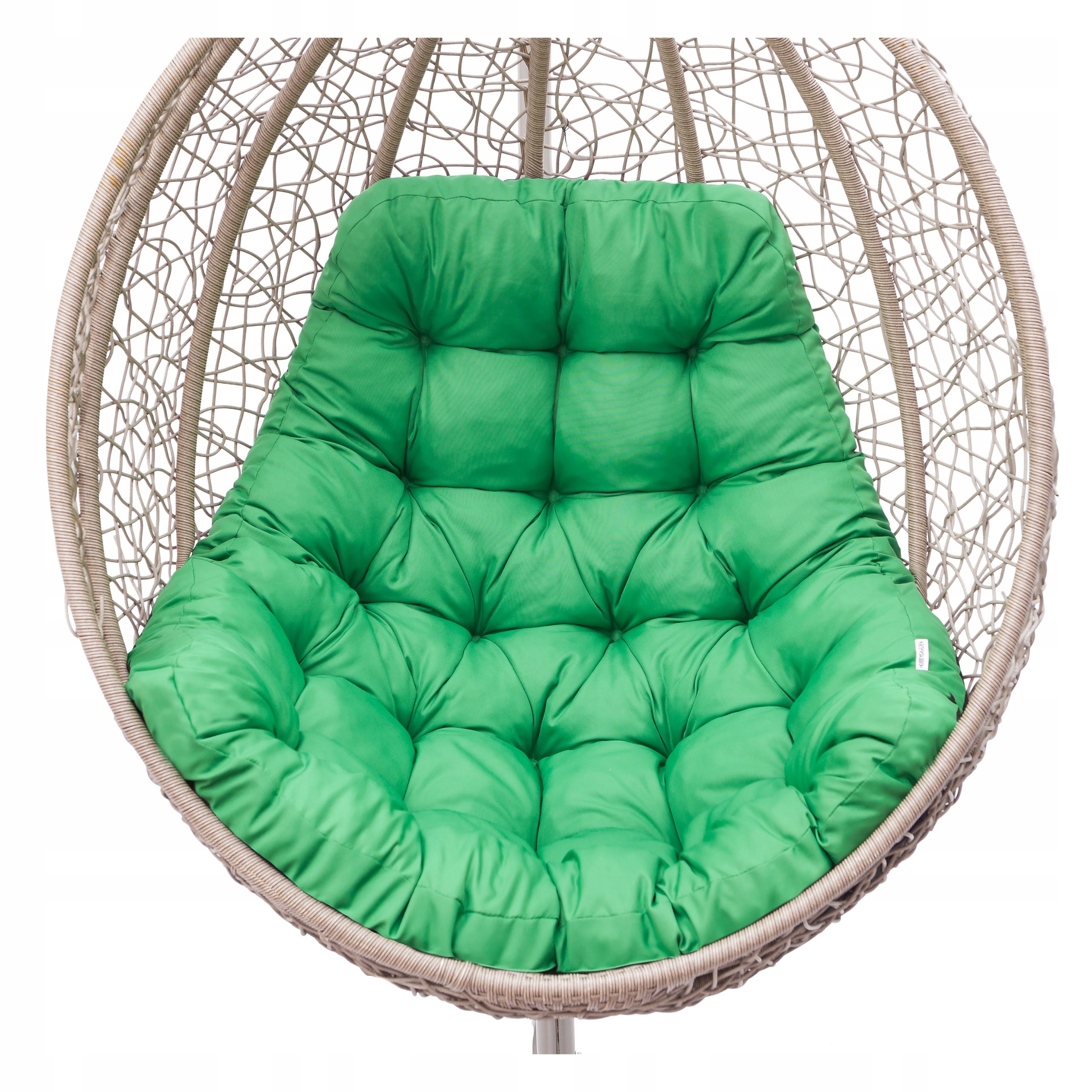 Vankúš na závesné kreslo Vodotesný na kokón na záhradnú hojdačku a kôš