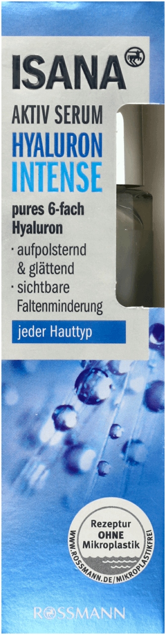 Isana Hyaluron Intense 30 ml serum z kwasem hialuronowym Marka Isana