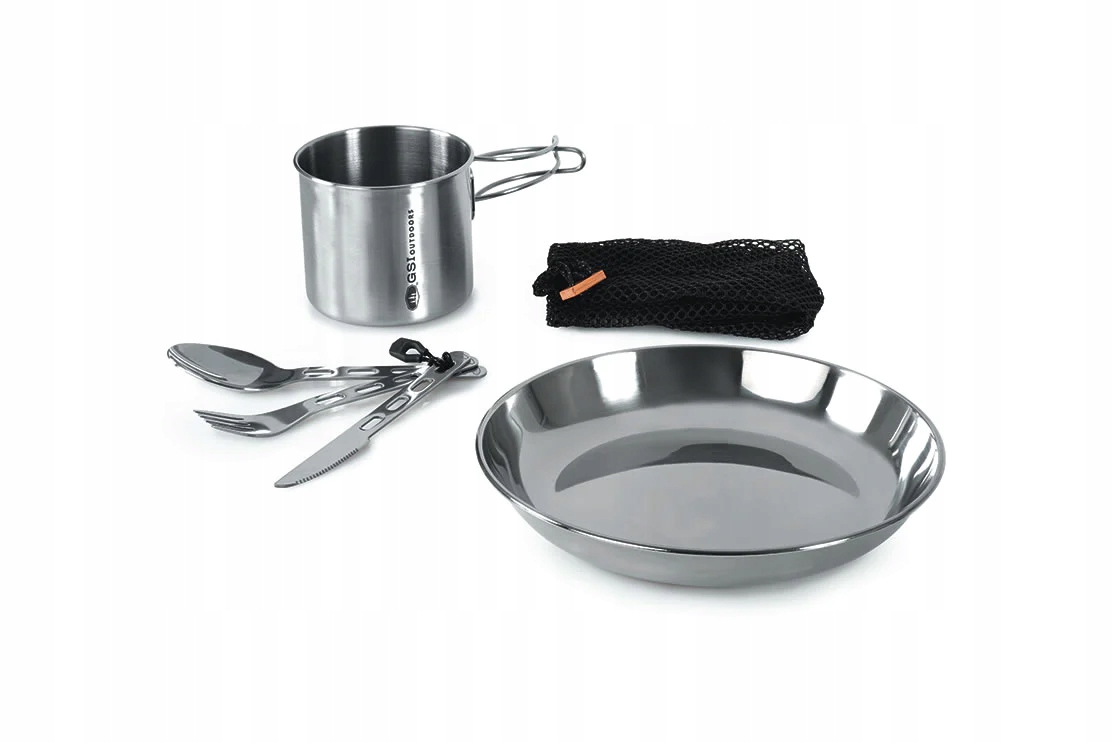Sada nádobí pro 1 osobu Gsi Outdoors Glacier Stainless