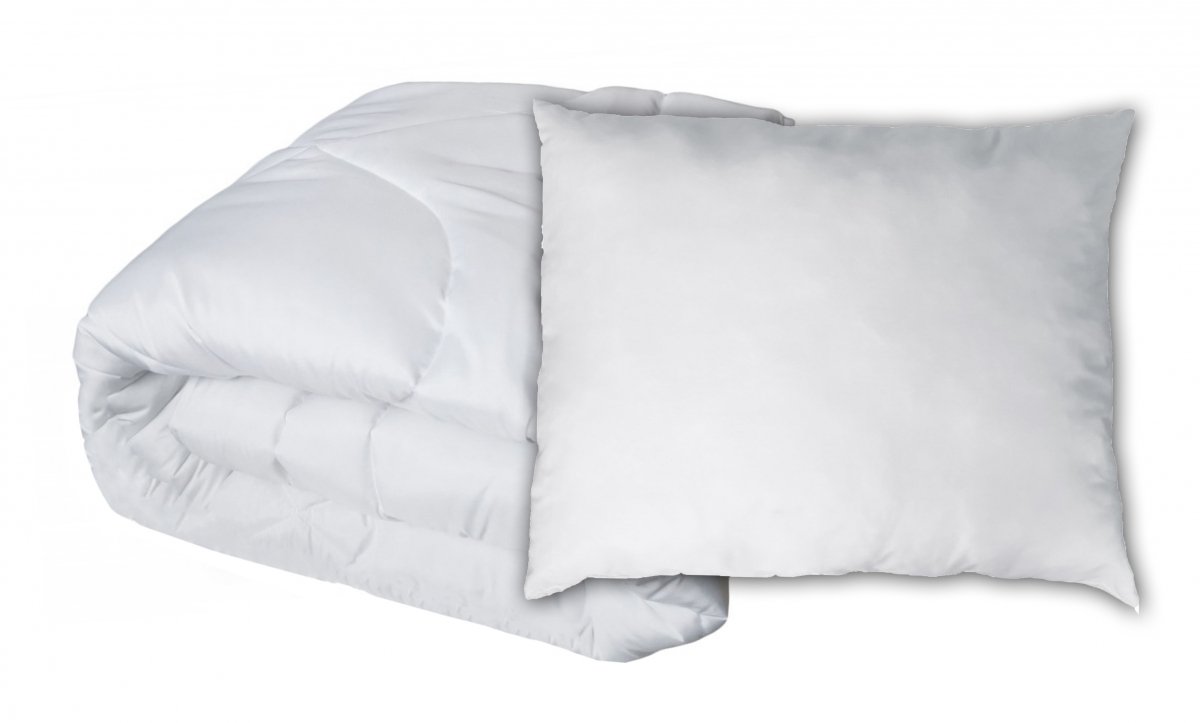 

Kołdra całoroczna Biała 140x200 +1 poduszka 70x80