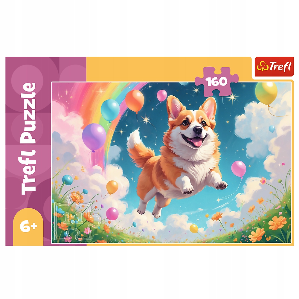 PUZZLE 160 ELEMENTÓW NAJLEPSZY PRZYJACIEL CZŁOWIEKA PIESEK TREFL