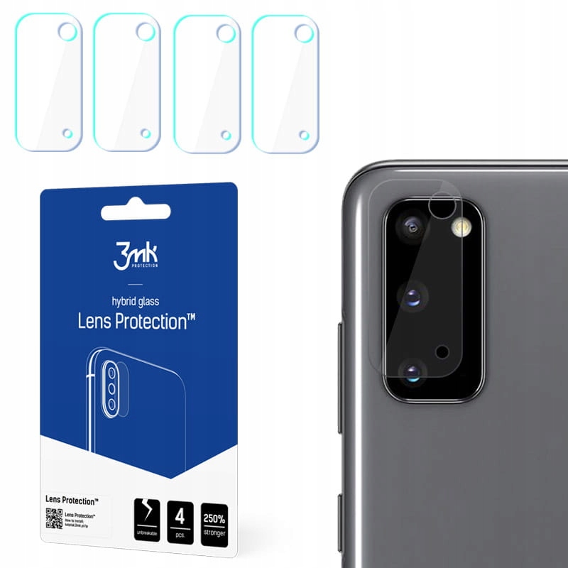 

4 Szt Szkło Na Obiektyw 3MK do Galaxy S20