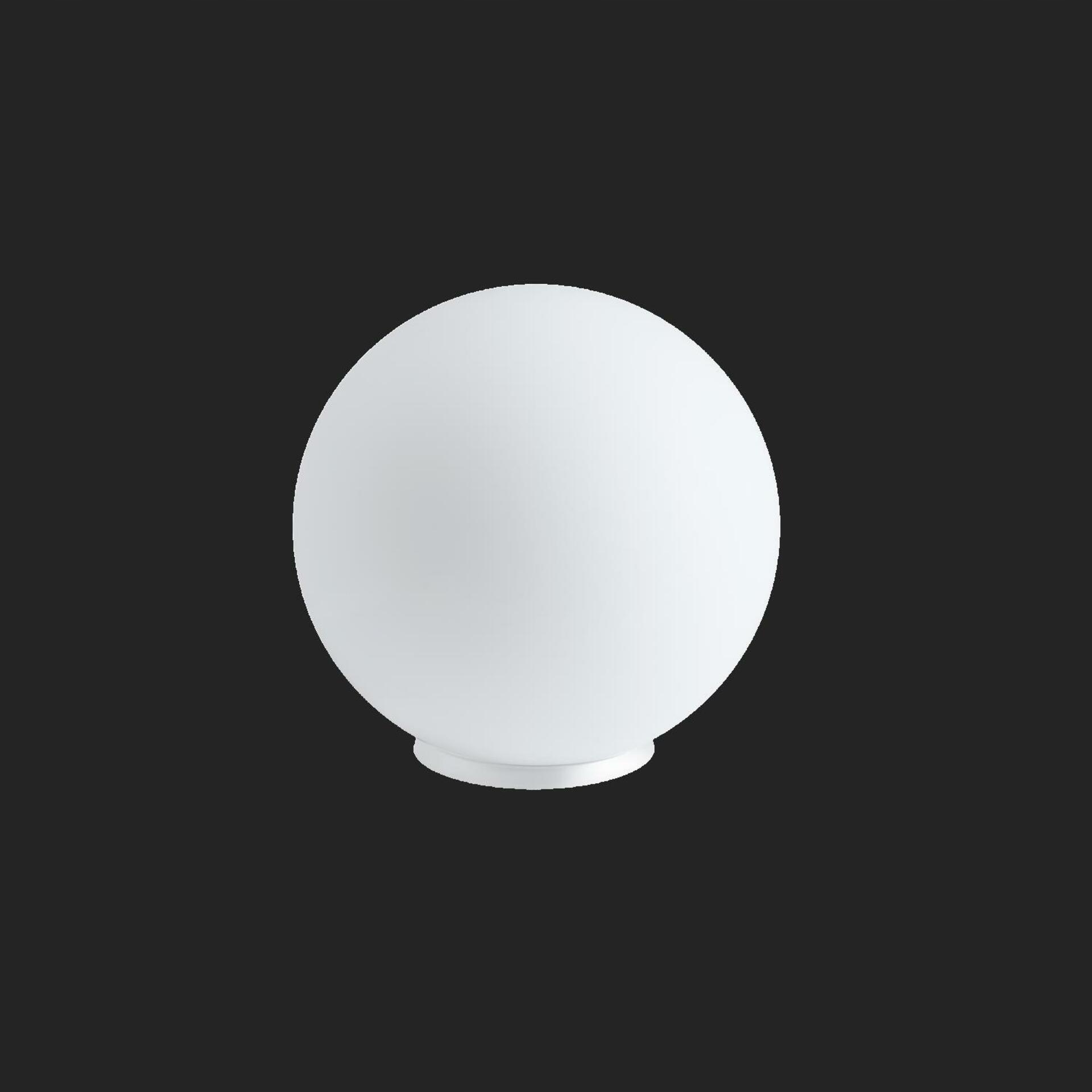 Osmont 58005 Bianca 3 stolná sklenená lampa biela IP40 60W E27