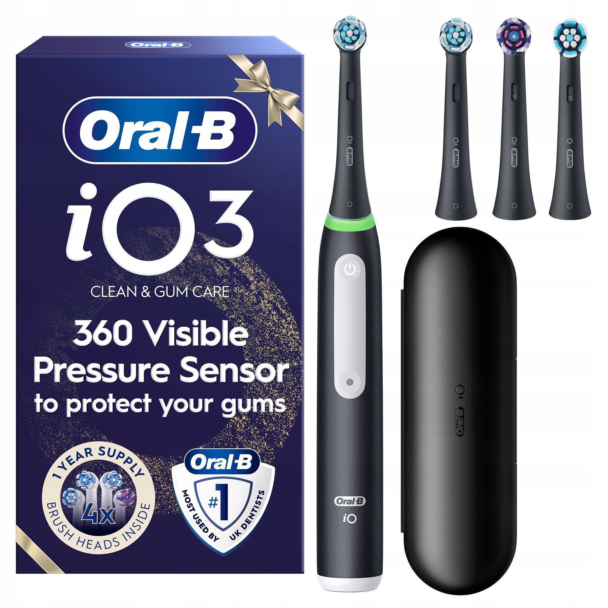 Szczoteczka Elektryczna Oral-b Io Series 3N Matt Black Etui Gift Edition
