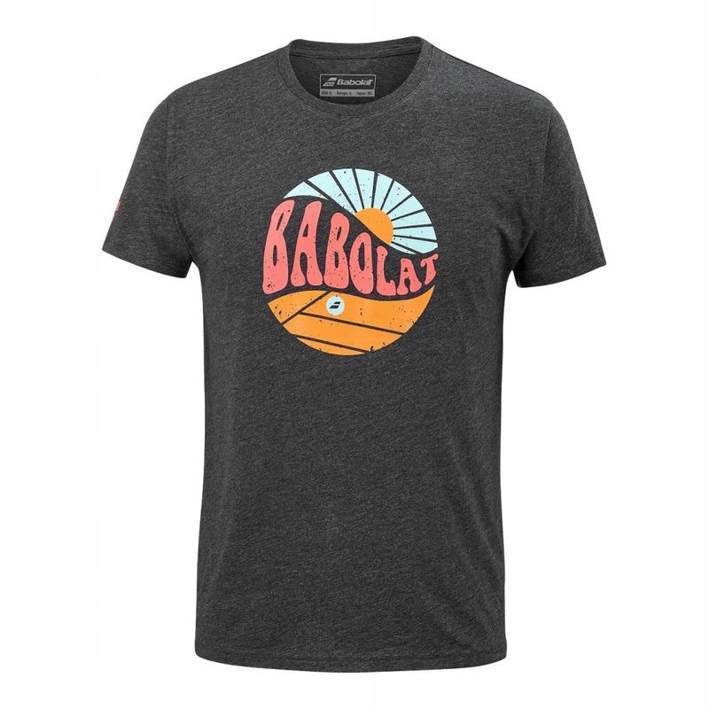 Koszulka Babolat Exercise Vintage Tee Men Black L