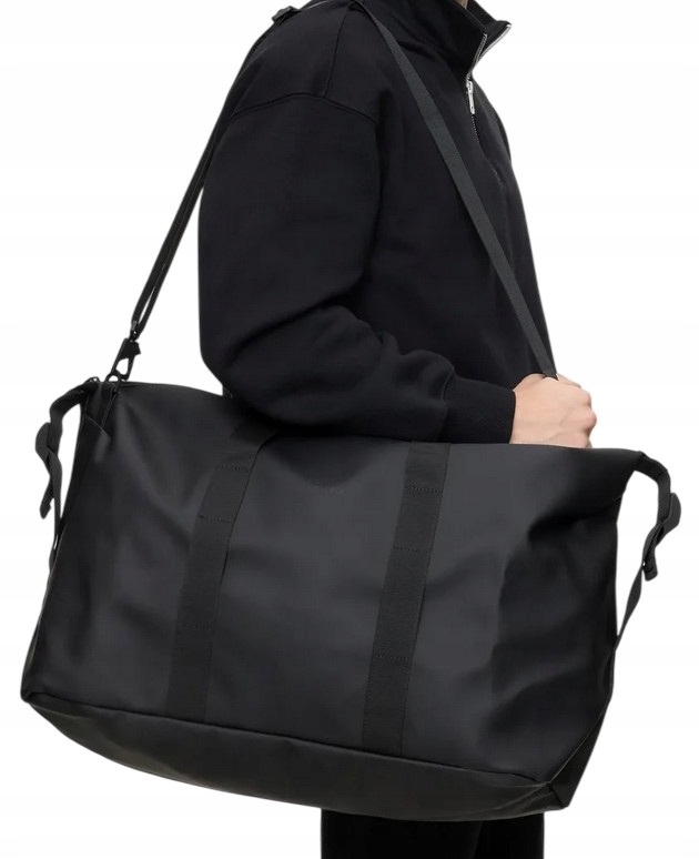 Rains Cestovní Taška Hilo Víkend Bag W3 Černá 14200
