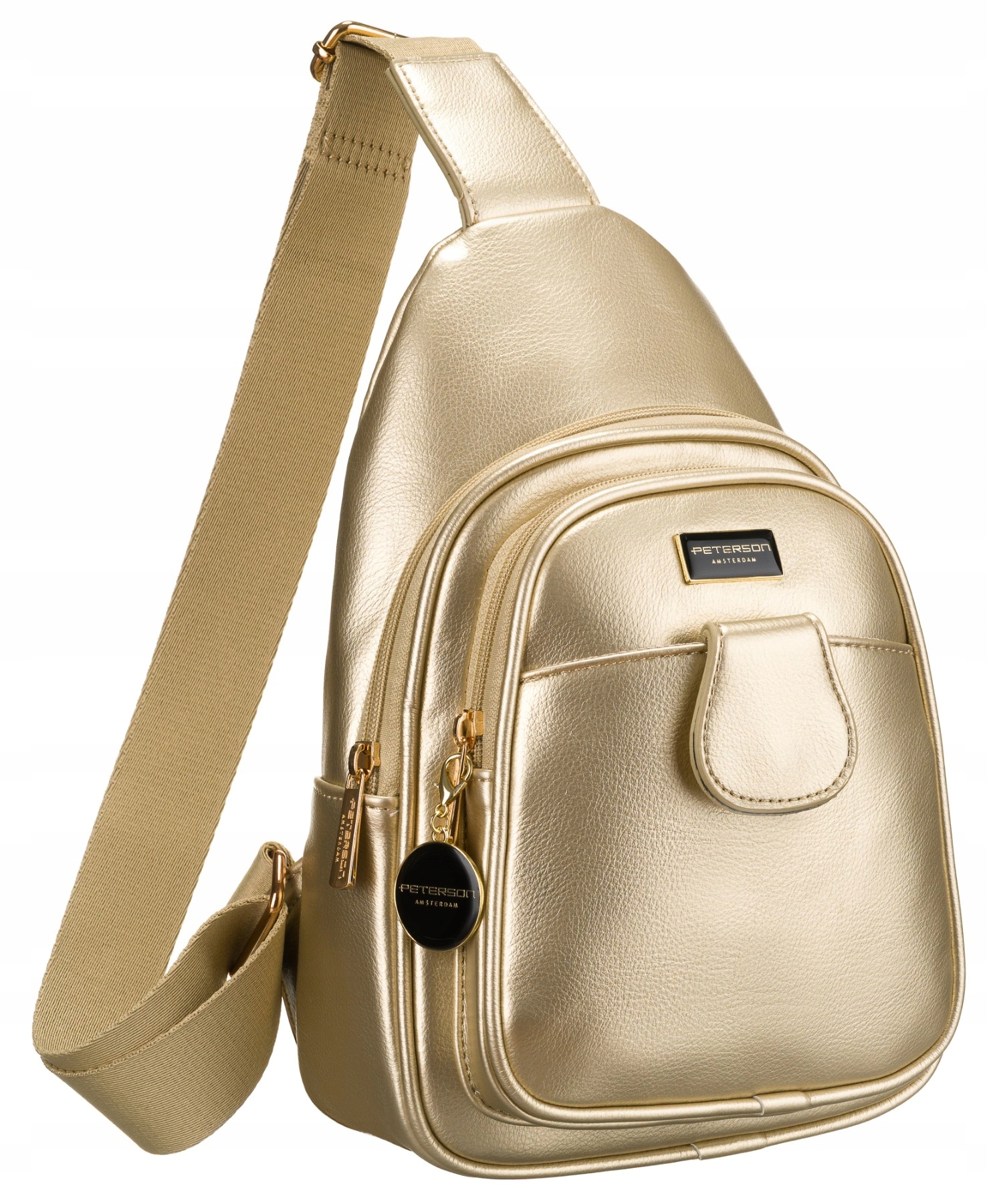 Saszetka damska sportowa nerka miejska crossbody torebka listonoszka lekka