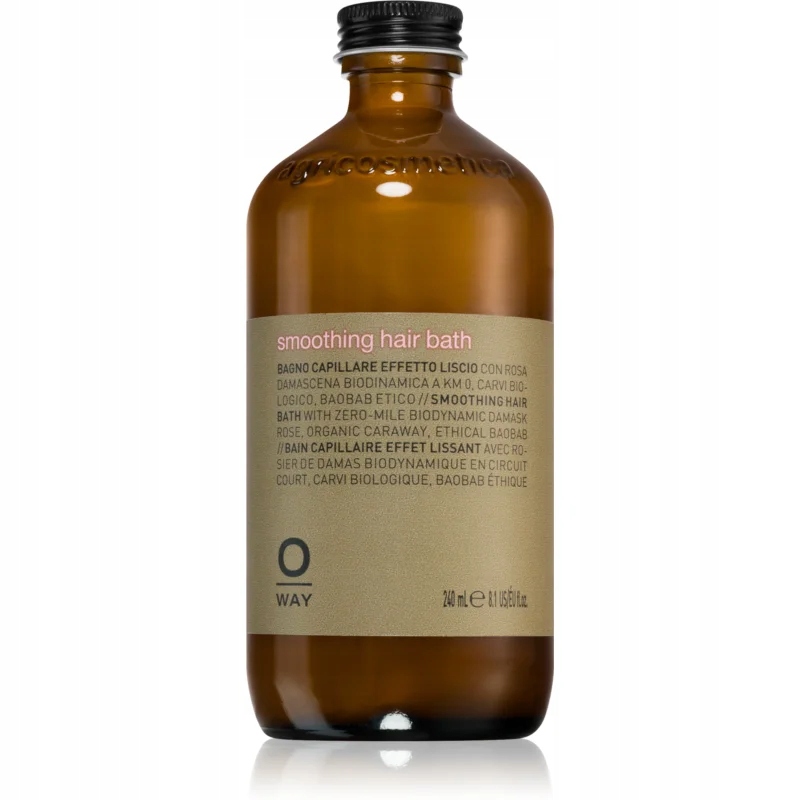 Oway Smooth+ Smoothing Vyhlazující Šampon pro krepaté vlasy 240 ml