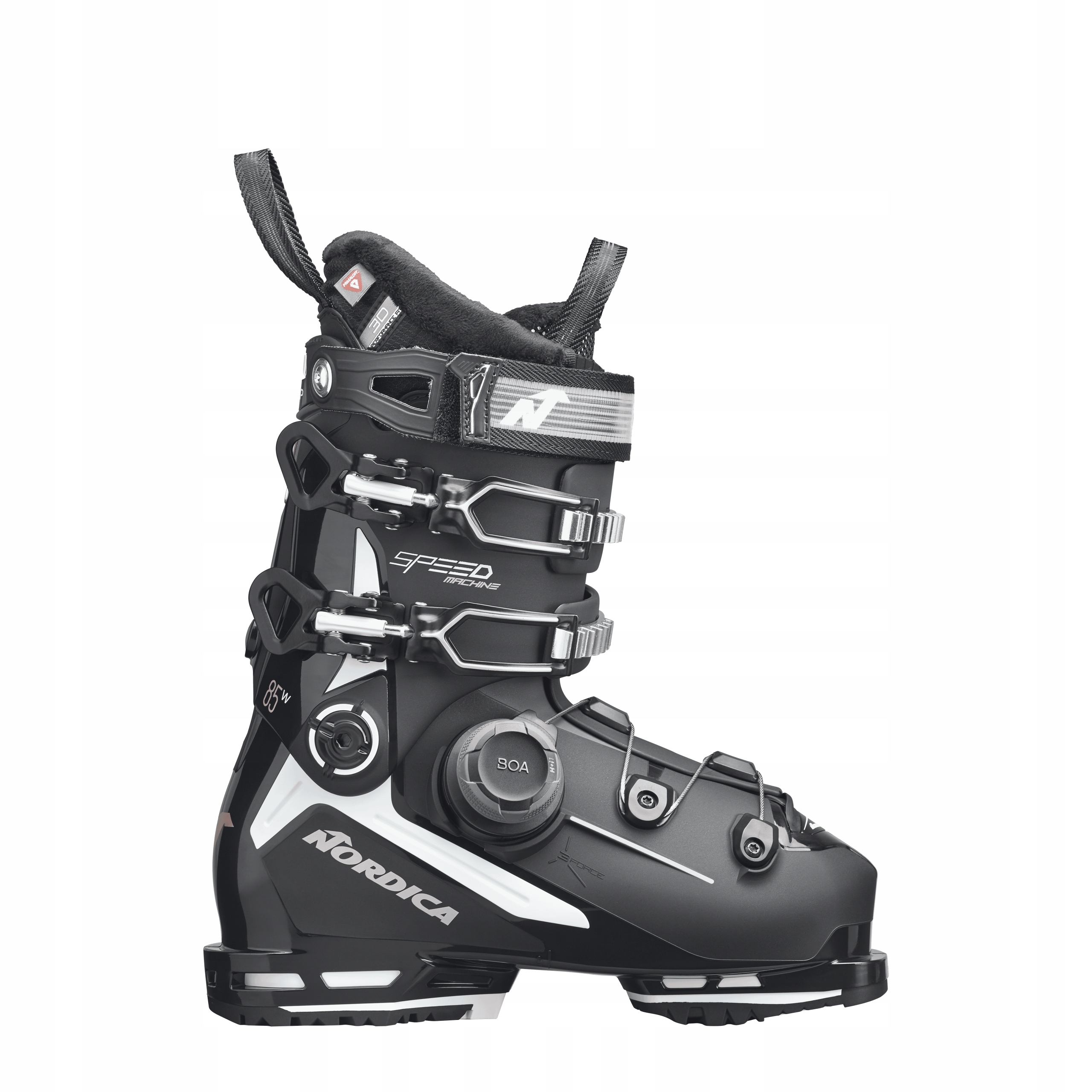 Lyžařské boty Nordica Speedmachine 3 Boa 85 W Gw Black White Rose