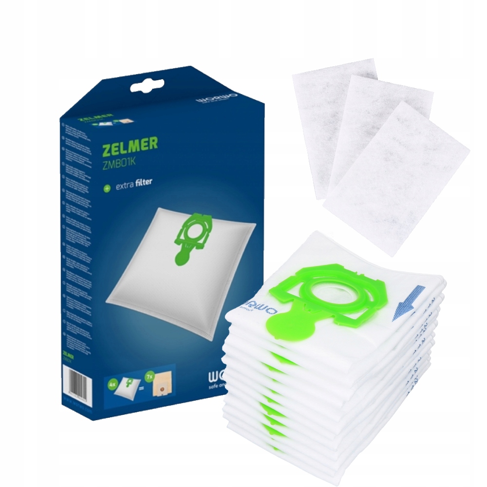 12x WORKI ODKURZACZA ZELMER SYRIUS ZVCA200B