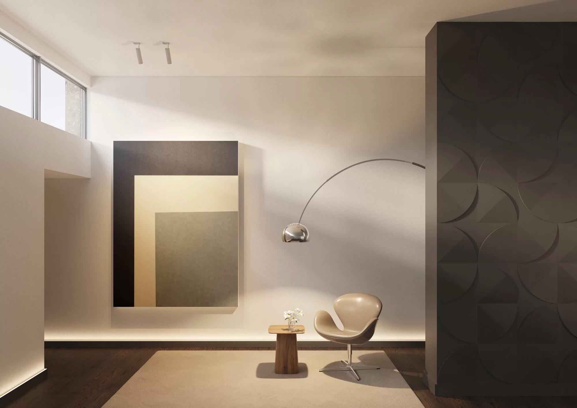 Listwa przypodłogowa czarna LED Wallstyl IL10 NMC Kolekcja Wallstyl