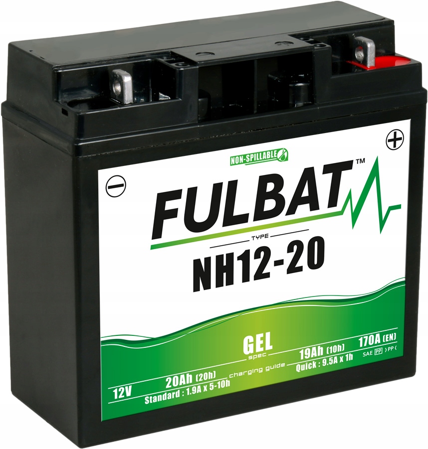 Аккумулятор Fulbat NH12-20 GEL 12V 20AH 170A