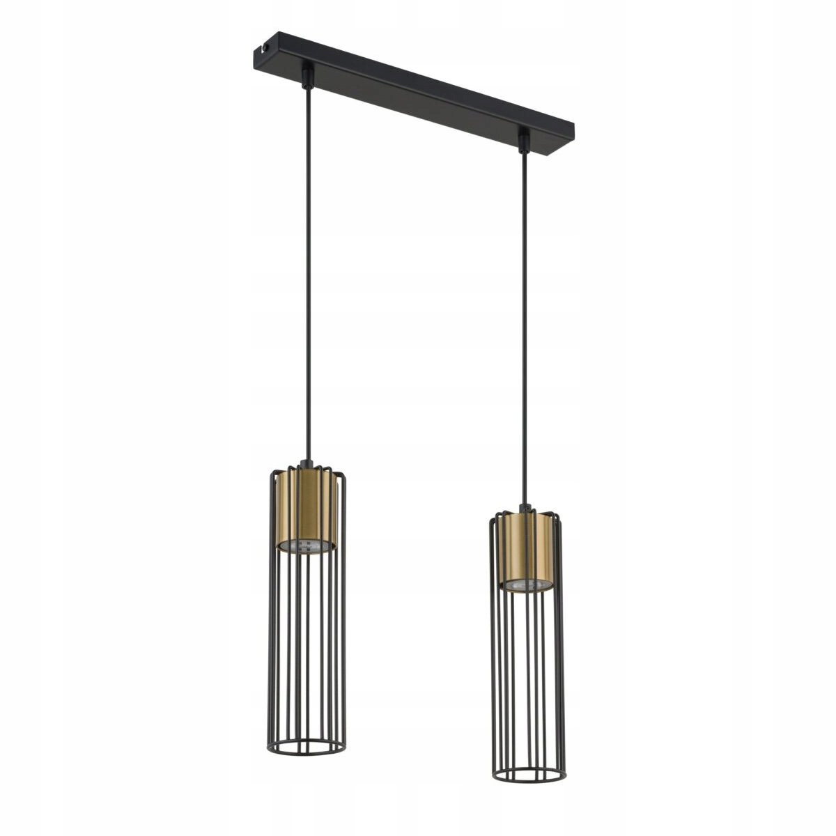 Závěsná lampa Fobia Černá Ocel 2xGU10 Nastavitelná Sigma Osvětlení 80 cm