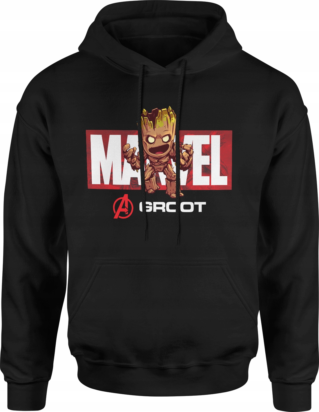 

Groot Marvel Bluza Męska Grot Z Kapturem Roz L