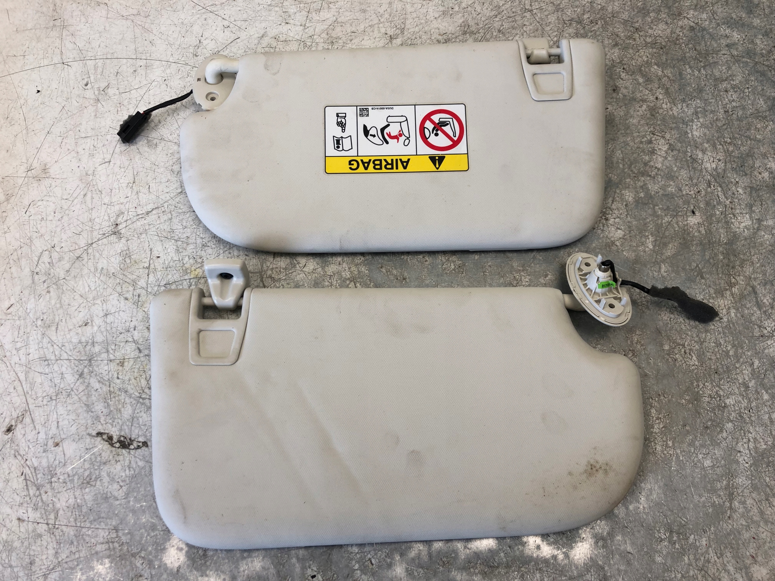 visor visor left right FORD KUGA MK2