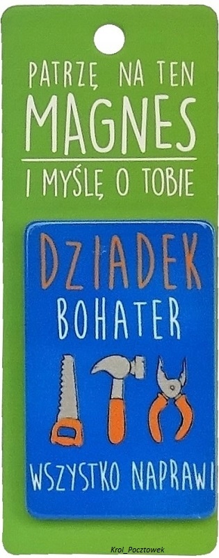 

Magnes dla Dzień Dziadka