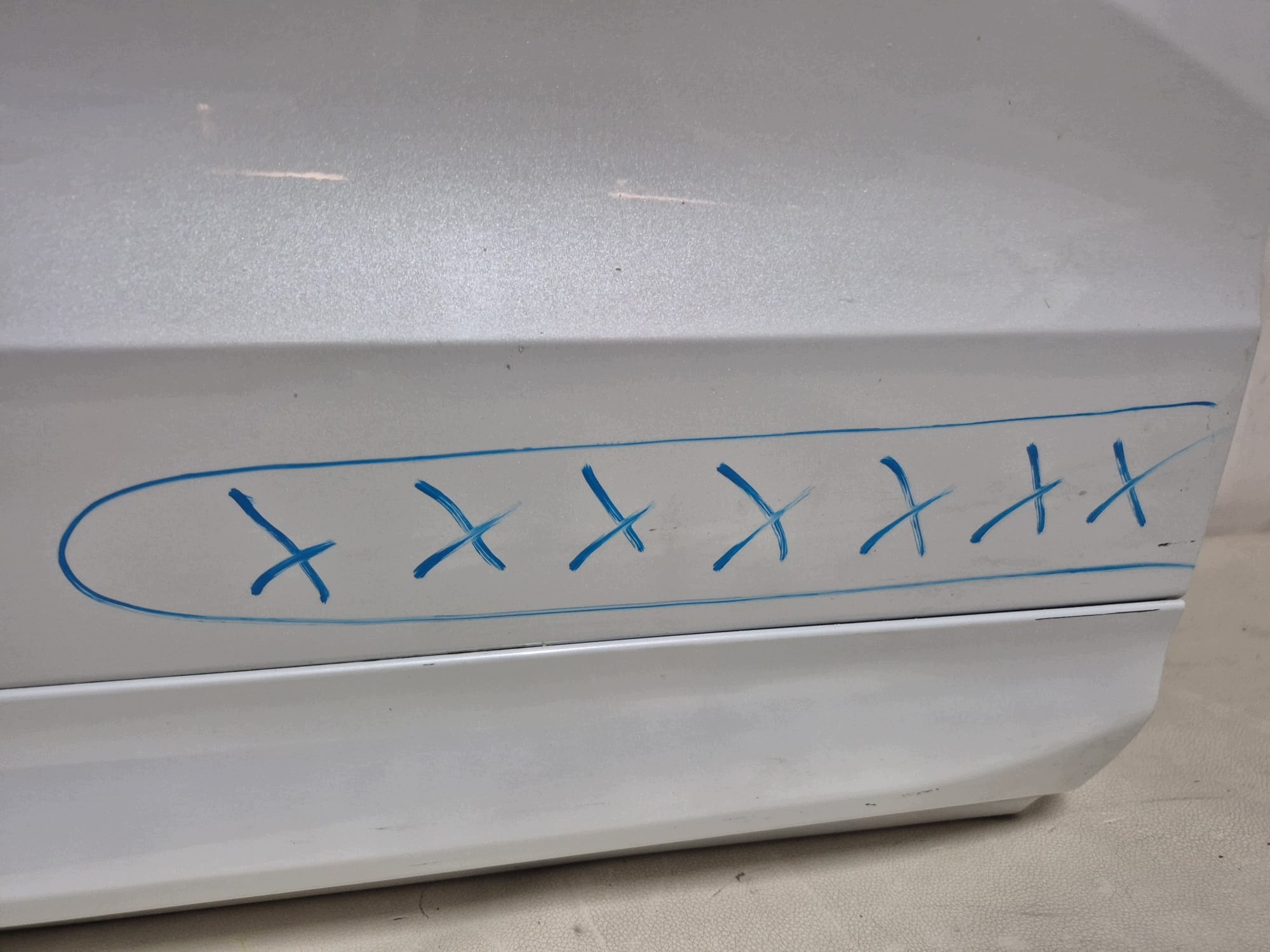 VOLVO XC60 II 17- door right front front moulding for door