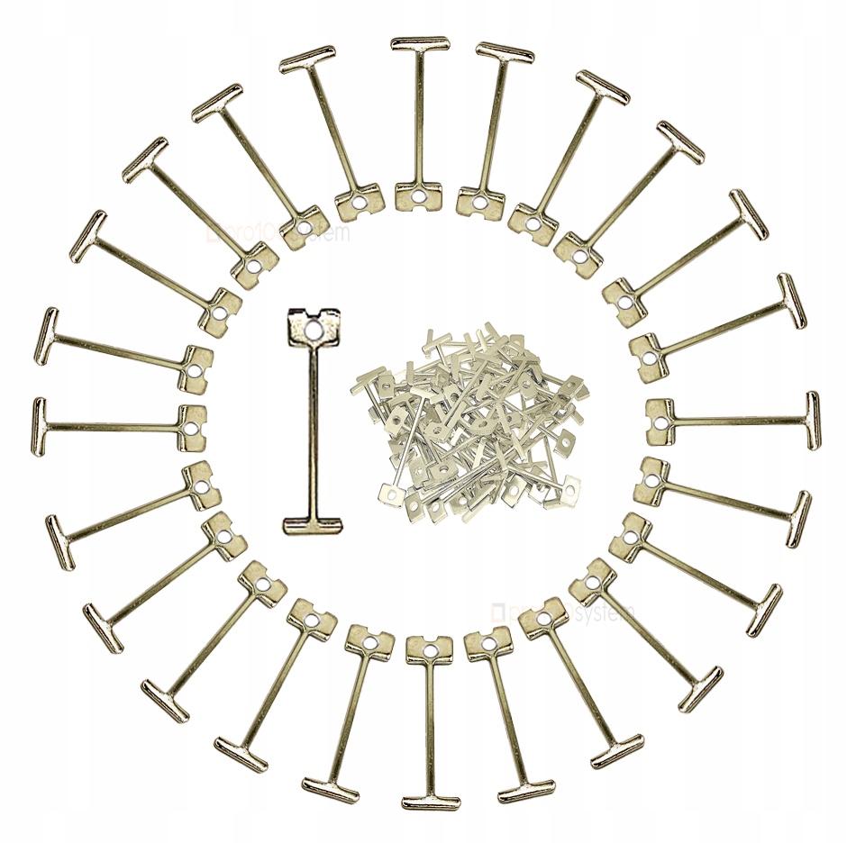 300 szt. SYSTEM POZIOMOWANIA PŁYTEK WYMIENNE IGŁY Kod producenta IG300