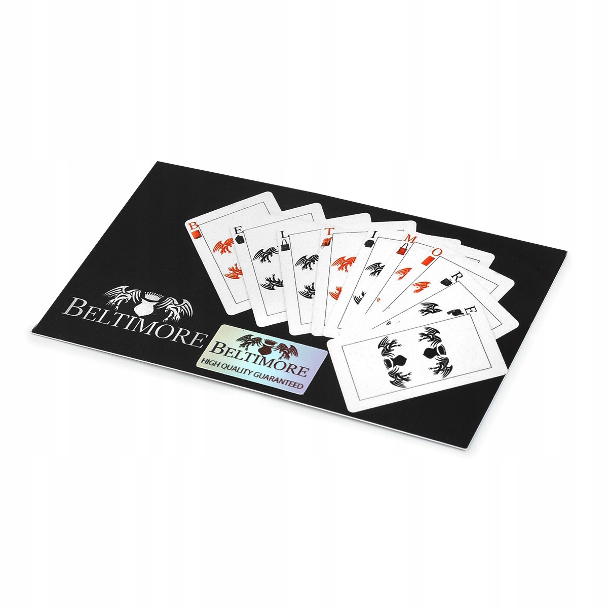 Beltimore skórzany pasek granatowy do spodni wąski Maks. szerokość 3 cm