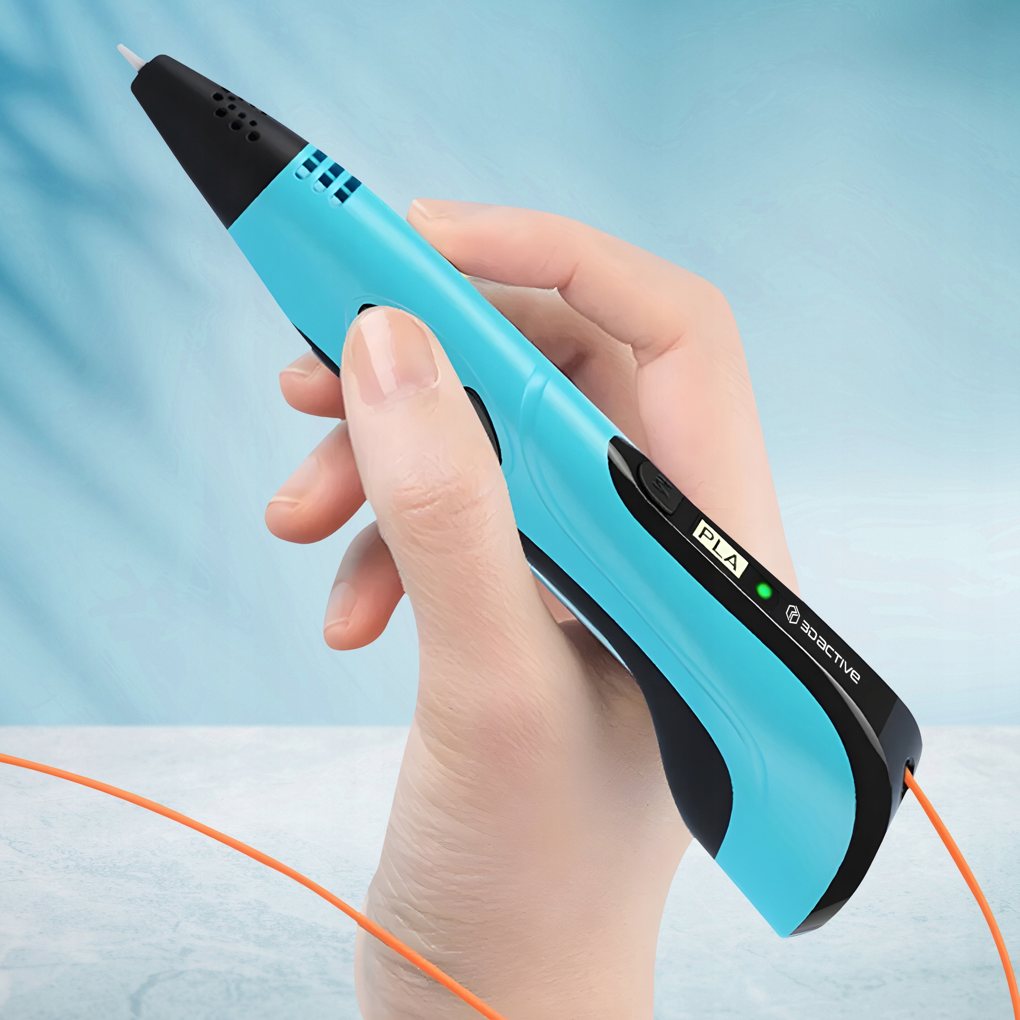 DŁUGOPIS 3D PEN DLA DZIECI DRUKARKA GIGA ZESTAW + WKŁADY 200 M 40x5m Rodzaj długopis 3D