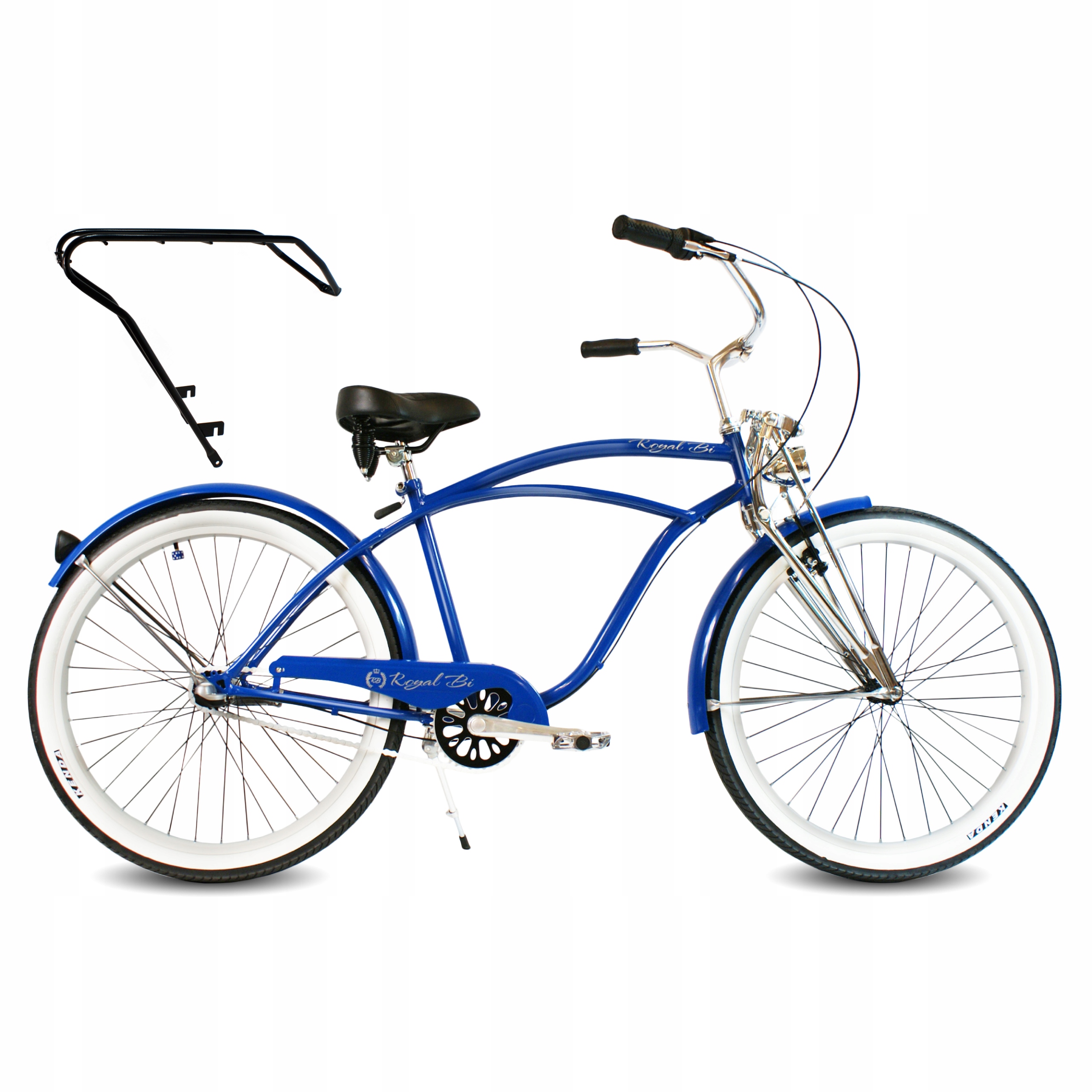 Велосипед beach Cruiser мужской 26 дюймов синий PACIFIC Springer шестерни багажник