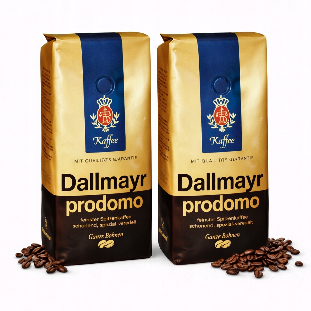 Levně Káva zrnková Dallmayr Prodomo 500 g klasická, intenzivní