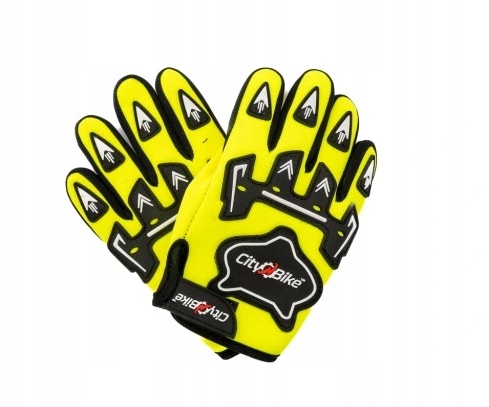 Rękawice Dziecięce Cross Quad Motor Żółte M