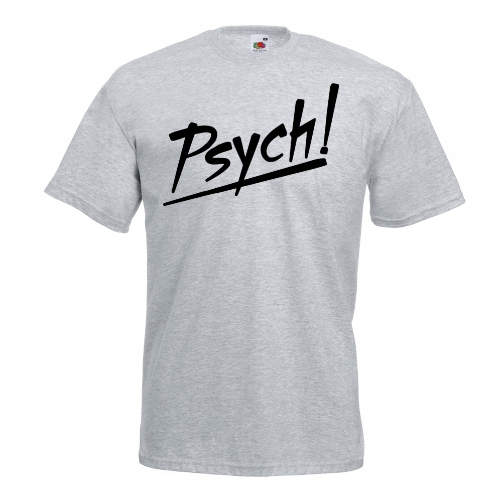 

Koszulka psych! psycho XXL szara