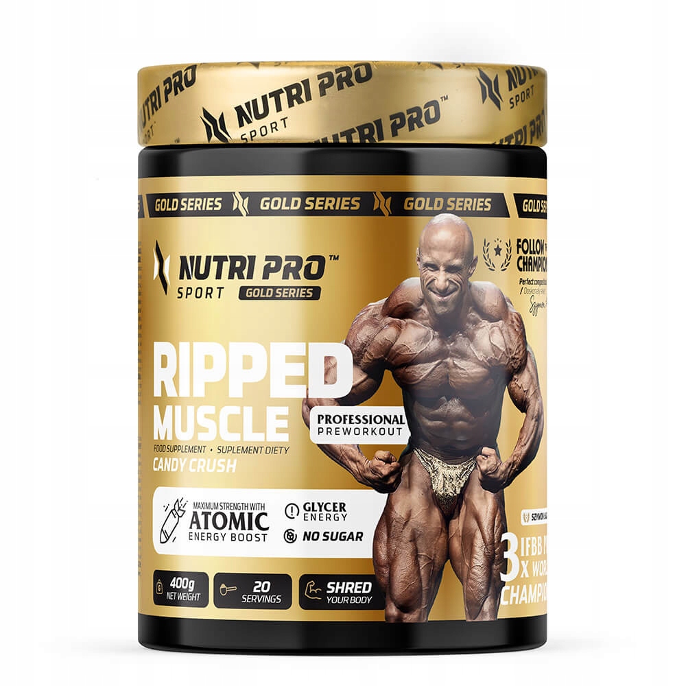 Nutri Pro Sport Ripped Muscle 400 g candy crush