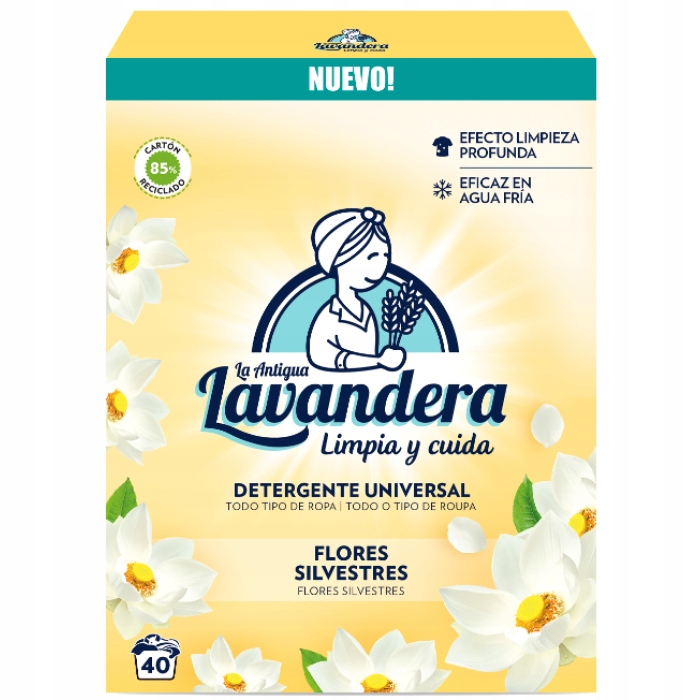 

Lavandera Proszek do prania Dzikie Kwiaty 2,4 kg
