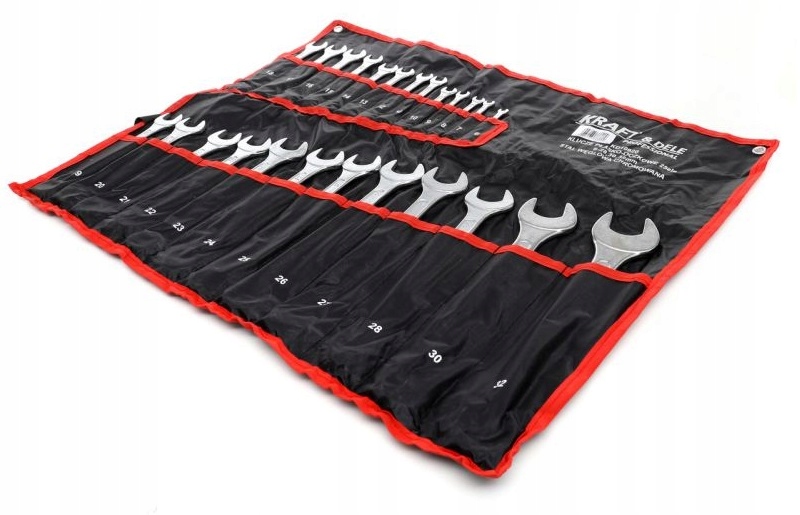 KLUCZE PLASKO OCZKOWE 6 32mm 25szt ZESTAW KLUCZY Producent code KD10920