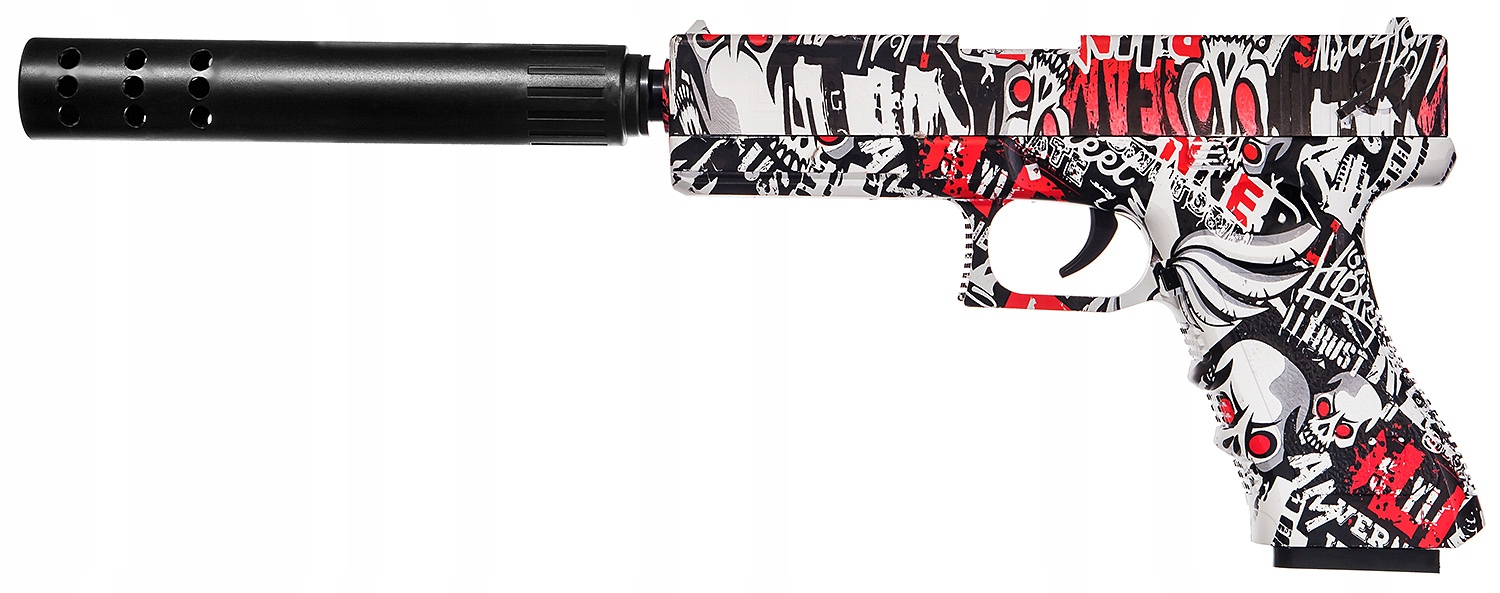 PISTOLET GLOCK BEZPIECZNE NABOJE PIANKI EVA STRZAŁKI WYPADAJĄCA ŁUSKA Płeć chłopcy dziewczynki