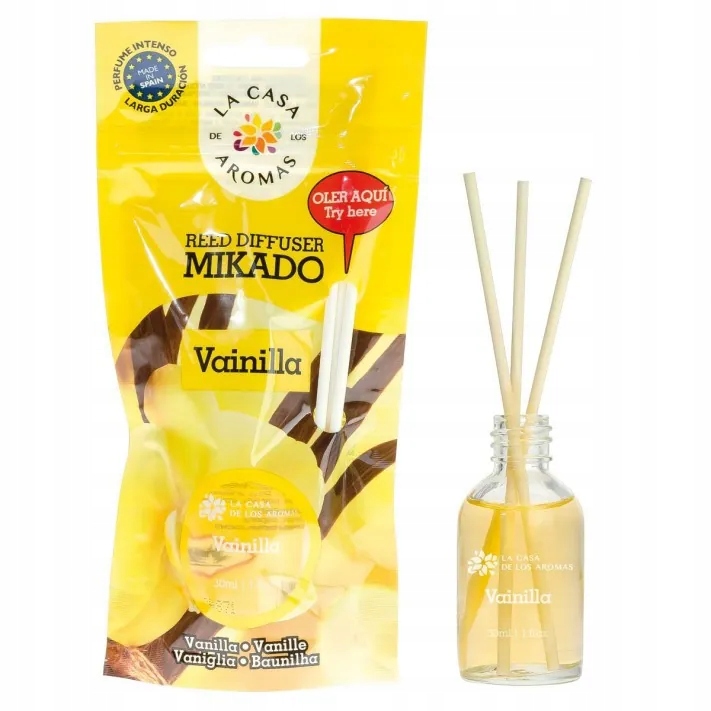 

Patyczki zapachowe Wanilia 30ml