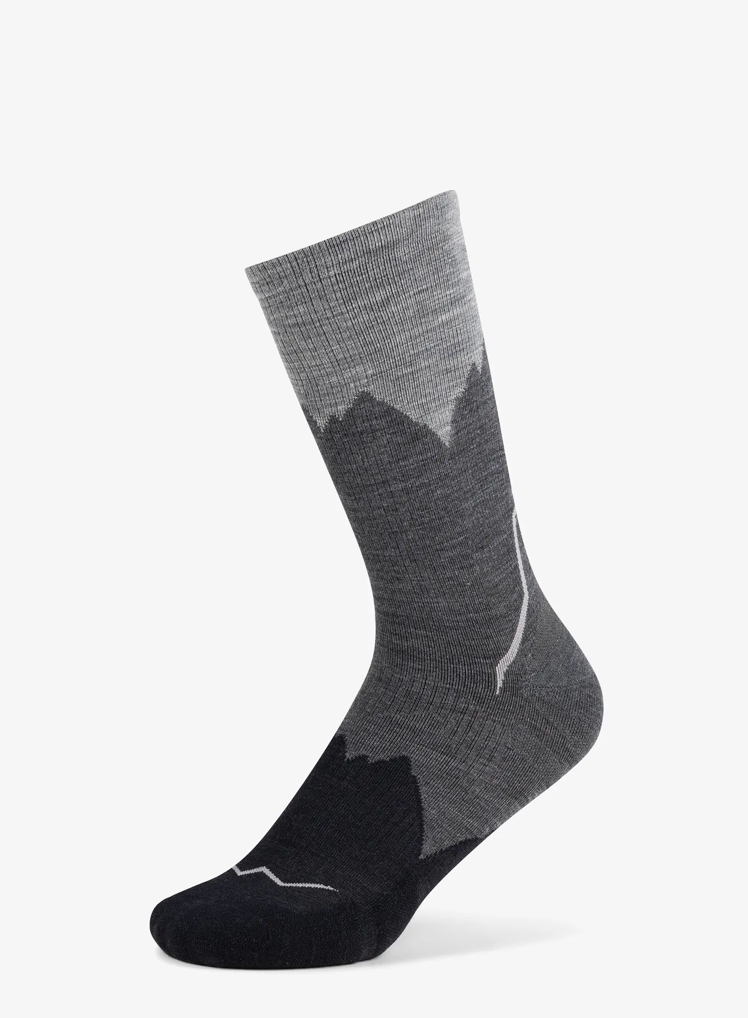 Ponožky Buff Merino LIghtweight Crew Sock LWC3 černá 39-41