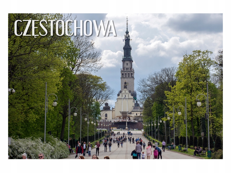 

Częstochowa Kościół Magnes na lodówkę