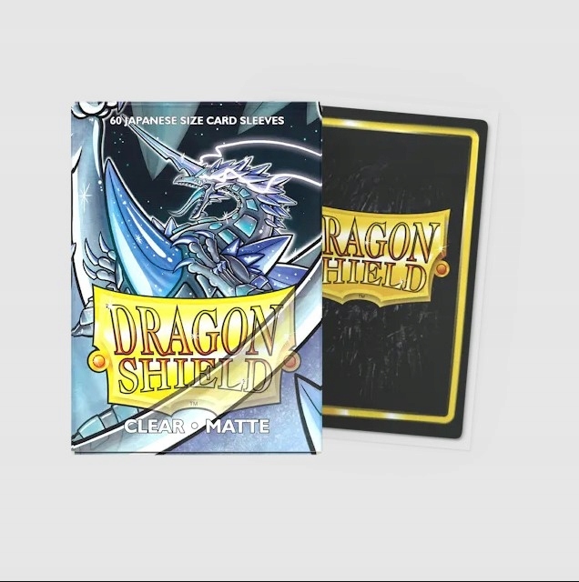 Koszulki Dragon Shield Small Sleeves Japanese Matte Clear (60 Sleeves)