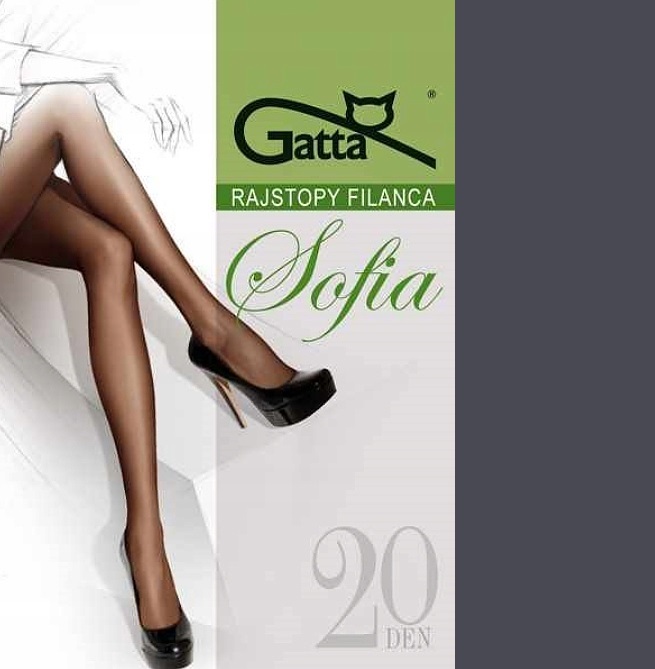 

Gatta Sofia rajstopy elstil 20den grafit r.5