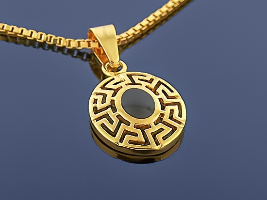 

Elegancka złota zawieszka 14k * Jakość *