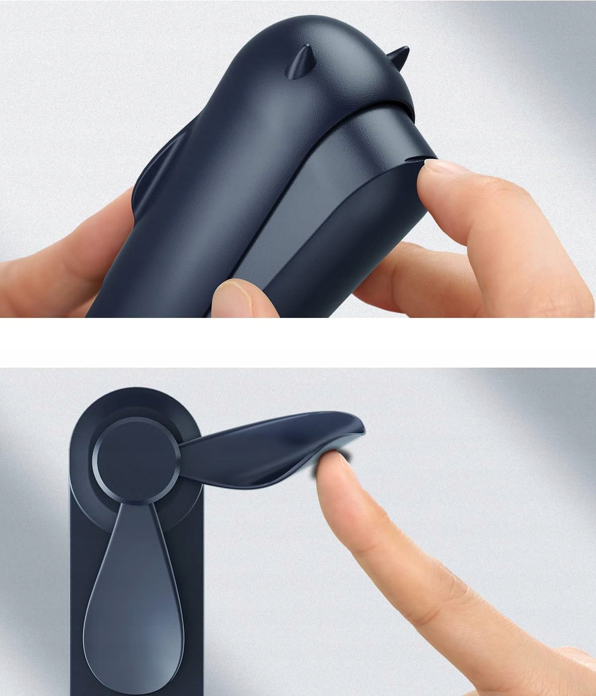 WENTYLATOR WIATRAK SKŁADANY PODRĘCZNY USB NA BATERIE 2000mAh Model WENTYLATOR WIATRAK