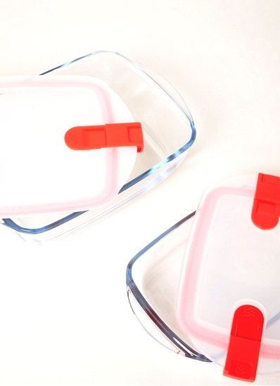 Zestaw 2x Naczynie żaroodporne Cook&Heat Pyrex Marka Pyrex