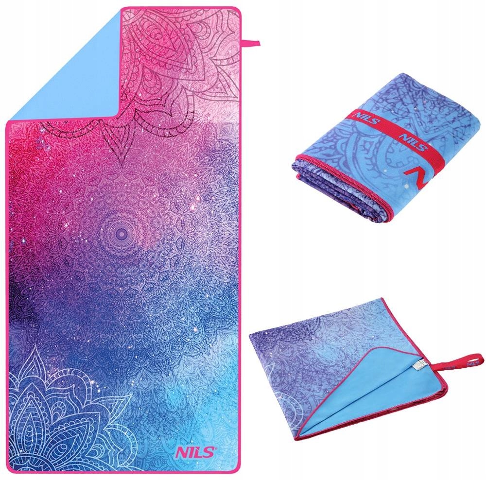 NILS NCR14 MANDALA RĘCZNIK Z MIKROFIBRY 160x80 cm