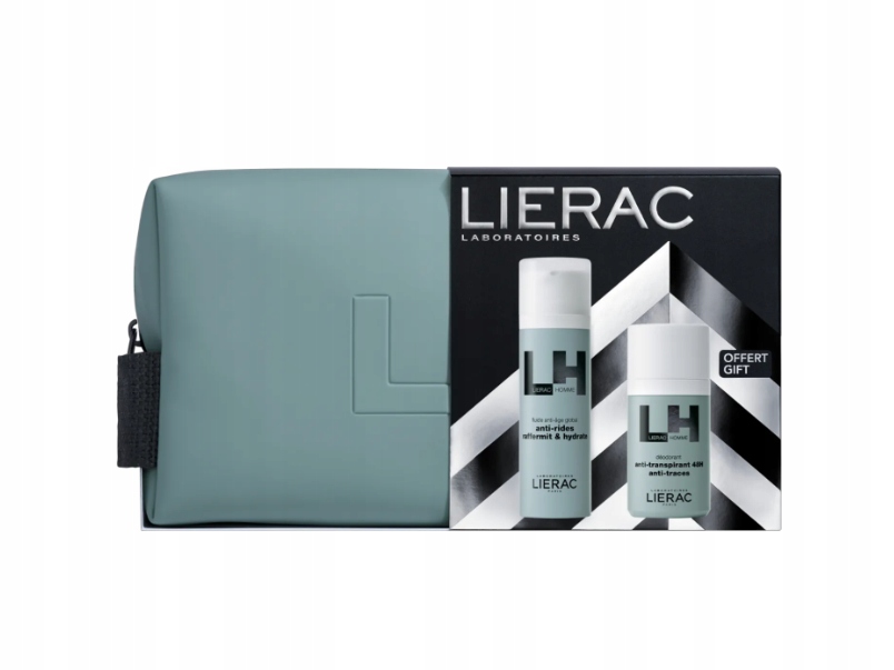 Lierac Zestaw Homme Emulsja Anti-Aging 50 ml+ Dezodorant 50 ml