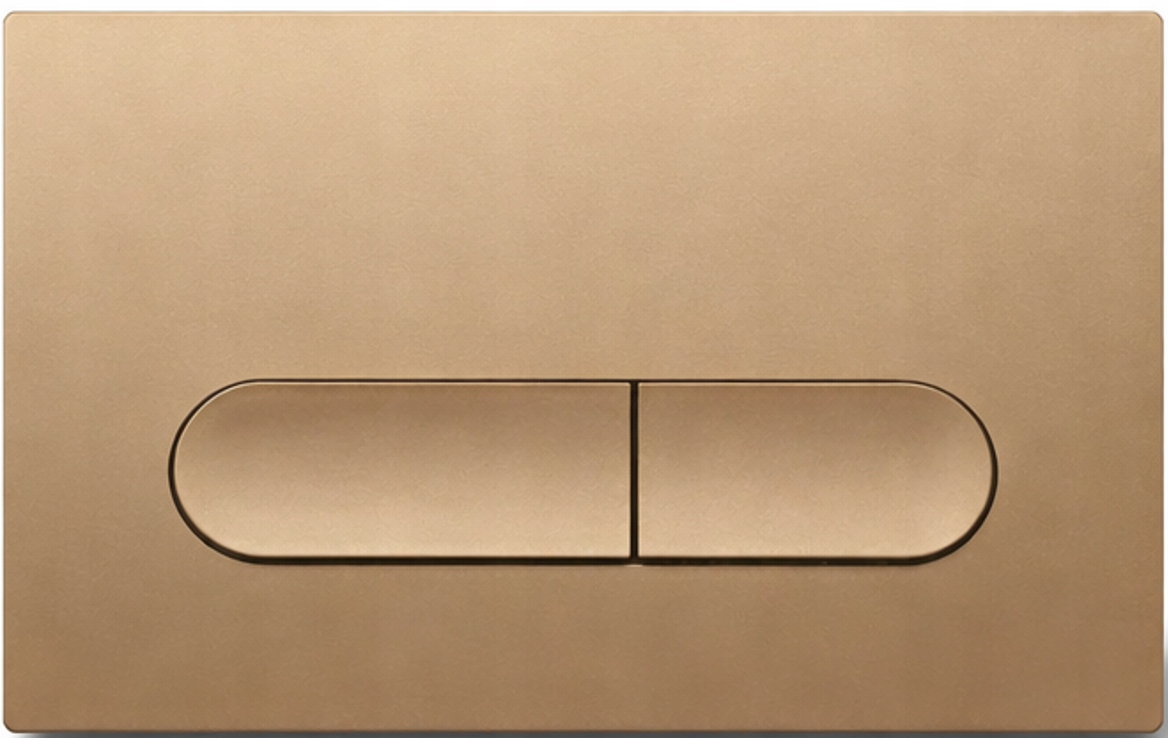 Splachovacie tlačidlo T1 zlaté pre Wc rošt Geberit Duofix Sigma UP320 UP720