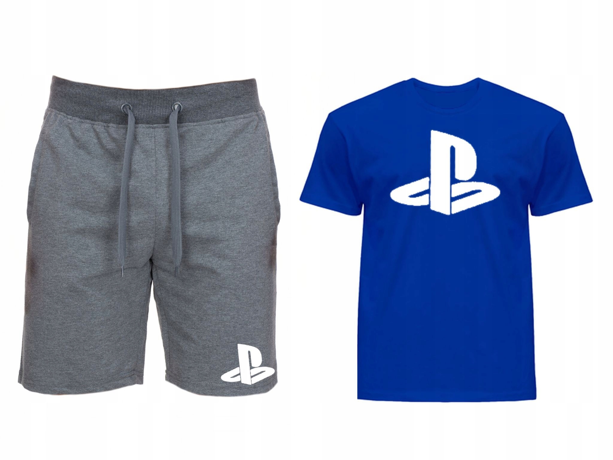 Komplet Trička Kraťasy Playstation Pánské L
